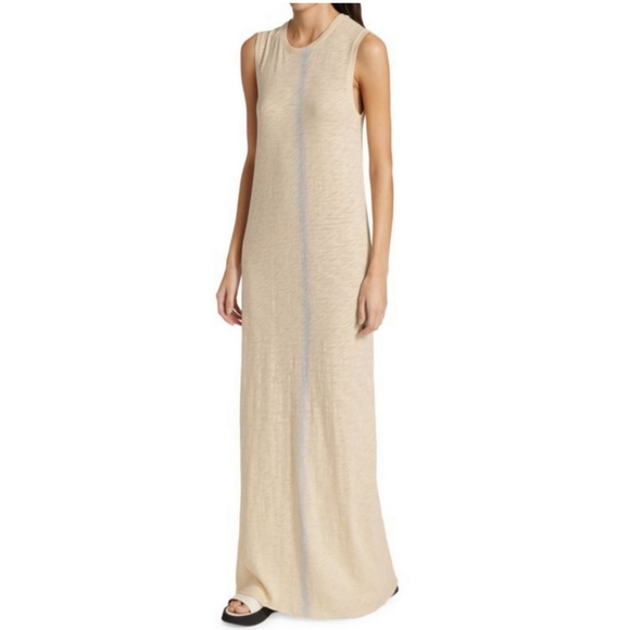 ATM by Anthony Thomas Melillo Slub Jersey Sleeveless Maxi Dress size XS - Picture 4 of 7